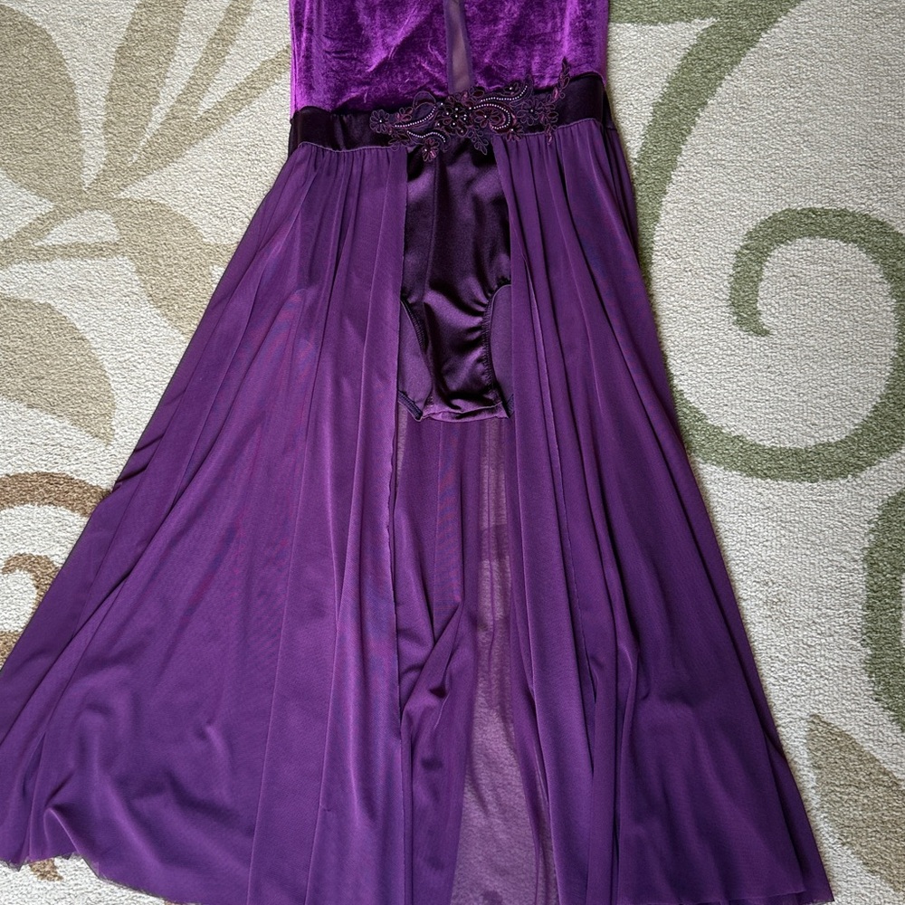 Weissman Deep Purple Teens/Young Adult Dance Costume - Picture 3 of 9